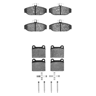 R1 Concepts® - Ceramic Front and Rear Brake Pad Set