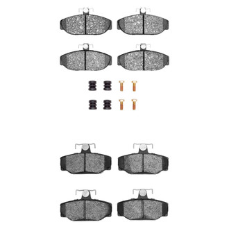 R1 Concepts® - Ceramic Front and Rear Brake Pad Set
