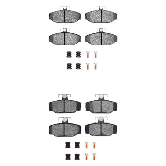 R1 Concepts® - Ceramic Front and Rear Brake Pad Set