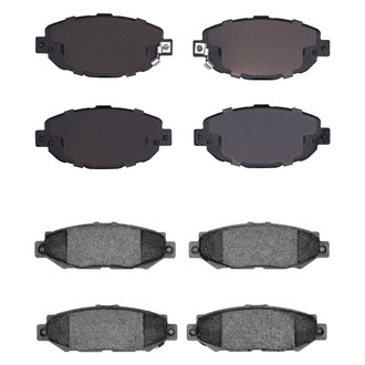 R1 Concepts® - Ceramic Front and Rear Brake Pad Set
