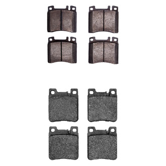 R1 Concepts® - Ceramic Front and Rear Brake Pad Set
