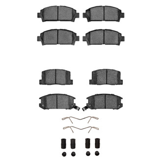 R1 Concepts® - Ceramic Front and Rear Brake Pad Set