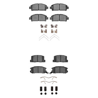 R1 Concepts® - Ceramic Front and Rear Brake Pad Set