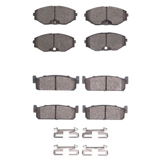 R1 Concepts® - Ceramic Front and Rear Brake Pad Set