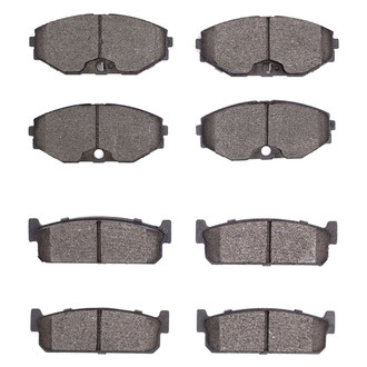 R1 Concepts® - Ceramic Front and Rear Brake Pad Set