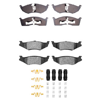 R1 Concepts® - Ceramic Front and Rear Brake Pad Set