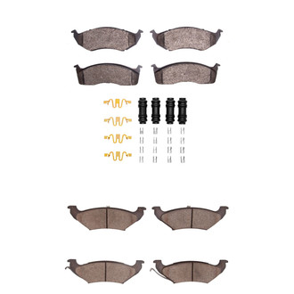 R1 Concepts® - Ceramic Front and Rear Brake Pad Set