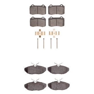 R1 Concepts® - Ceramic Front and Rear Brake Pad Set