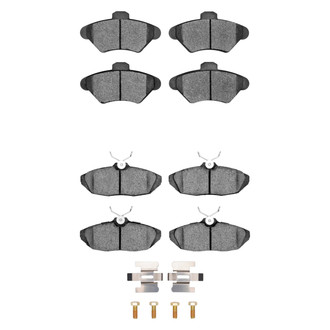 R1 Concepts® - Ceramic Front and Rear Brake Pad Set