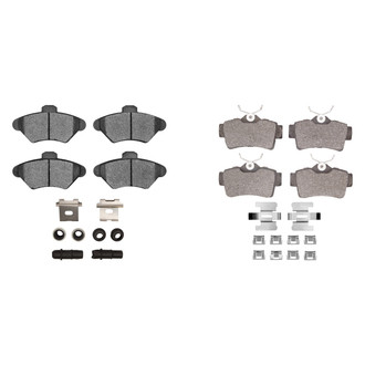 R1 Concepts® - Ceramic Front and Rear Brake Pad Set