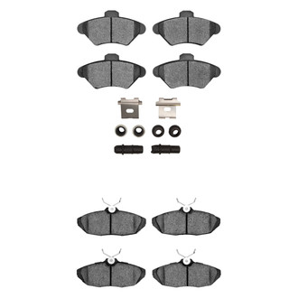 R1 Concepts® - Ceramic Front and Rear Brake Pad Set