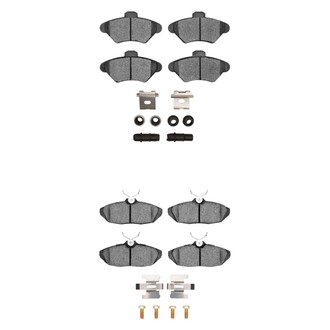 R1 Concepts® - Ceramic Front and Rear Brake Pad Set