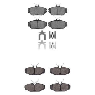 R1 Concepts® - Ceramic Front and Rear Brake Pad Set