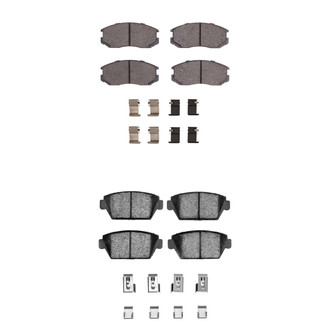 R1 Concepts® - Ceramic Front and Rear Brake Pad Set