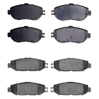 R1 Concepts® - Ceramic Front and Rear Brake Pad Set