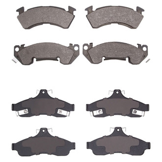 R1 Concepts® - Ceramic Front and Rear Brake Pad Set