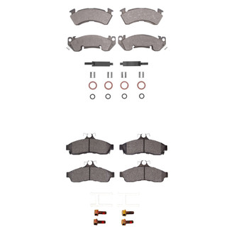 R1 Concepts® - Ceramic Front and Rear Brake Pad Set