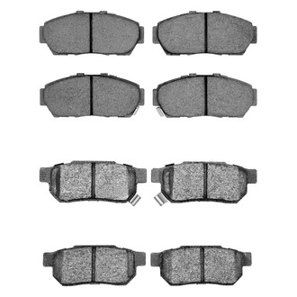 R1 Concepts® - Ceramic Front and Rear Brake Pad Set