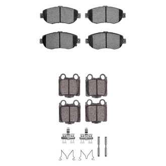 R1 Concepts® - Ceramic Front and Rear Brake Pad Set