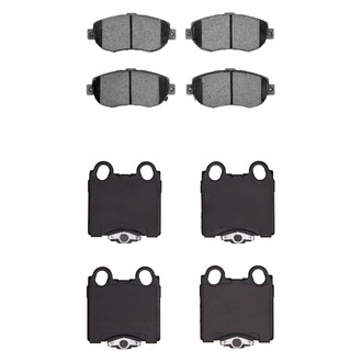 R1 Concepts® - Ceramic Front and Rear Brake Pad Set