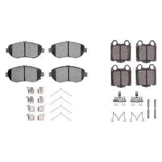 R1 Concepts® - Ceramic Front and Rear Brake Pad Set