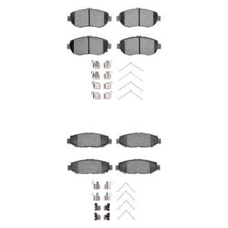 R1 Concepts® - Ceramic Front and Rear Brake Pad Set