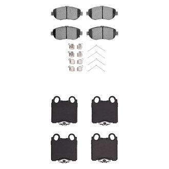 R1 Concepts® - Ceramic Front and Rear Brake Pad Set