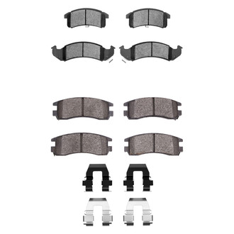 R1 Concepts® - Ceramic Front and Rear Brake Pad Set