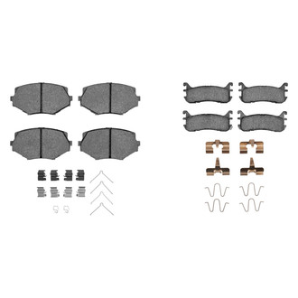 R1 Concepts® - Ceramic Front and Rear Brake Pad Set