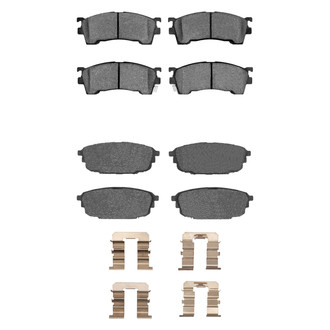 R1 Concepts® - Ceramic Front and Rear Brake Pad Set
