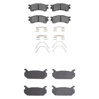 R1 Concepts® - Ceramic Front and Rear Brake Pad Set
