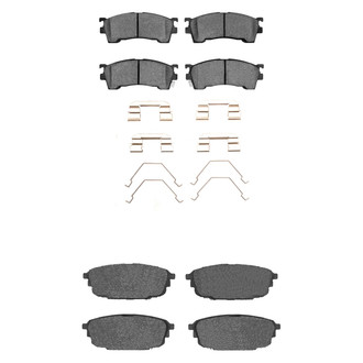 R1 Concepts® - Ceramic Front and Rear Brake Pad Set
