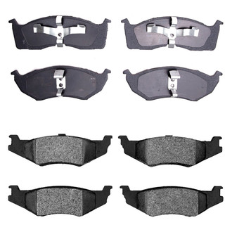 R1 Concepts® - Ceramic Front and Rear Brake Pad Set