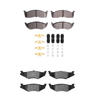 R1 Concepts® - Ceramic Front and Rear Brake Pad Set