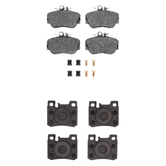 R1 Concepts® - Ceramic Front and Rear Brake Pad Set