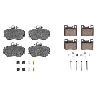 R1 Concepts® - Ceramic Front and Rear Brake Pad Set