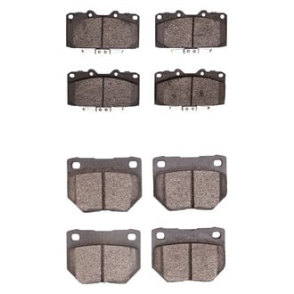 R1 Concepts® - Ceramic Front and Rear Brake Pad Set