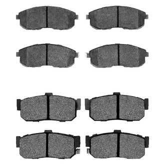 R1 Concepts® - Ceramic Front and Rear Brake Pad Set