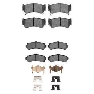 R1 Concepts® - Ceramic Front and Rear Brake Pad Set