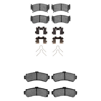 R1 Concepts® - Ceramic Front and Rear Brake Pad Set