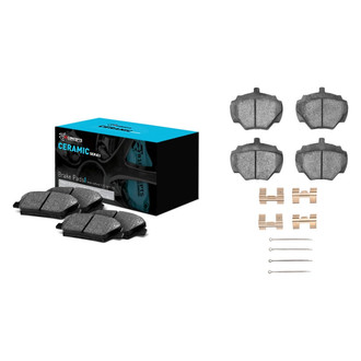 R1 Concepts® - Ceramic Front and Rear Brake Pad Set