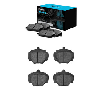 R1 Concepts® - Ceramic Front and Rear Brake Pad Set