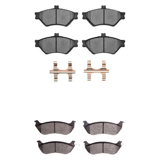 R1 Concepts® - Ceramic Front and Rear Brake Pad Set
