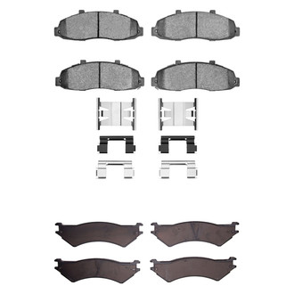 R1 Concepts® - Ceramic Front and Rear Brake Pad Set