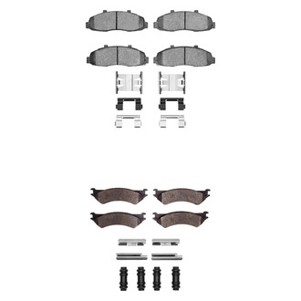 R1 Concepts® - Ceramic Front and Rear Brake Pad Set