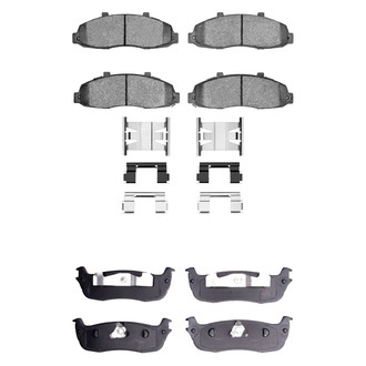 R1 Concepts® - Ceramic Front and Rear Brake Pad Set