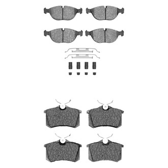 R1 Concepts® - Ceramic Front and Rear Brake Pad Set