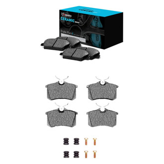 R1 Concepts® - Ceramic Front and Rear Brake Pad Set