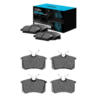 R1 Concepts® - Ceramic Front and Rear Brake Pad Set