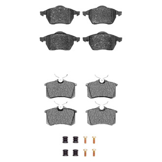 R1 Concepts® - Ceramic Front and Rear Brake Pad Set